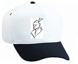 White Cap with angry, man, 