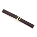 Brown Genuine Lizard Strap 15mm