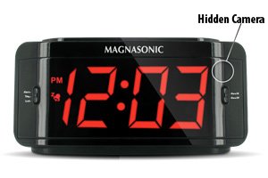 Image of SVAT PI300-SD Alarm Clock DVR w/ hidden Color Spy Camera