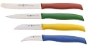 J.A. Henckels Twin Grip Colored Paring Knives, Set of 4