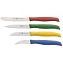J.A. Henckels Twin Grip Colored Paring Knives, Set of 4