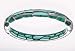 Kabbalah Bangle Sterling Silver Light Blue Resin and Authentic Red String Bangle
