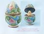 Jim Shore / Heartwood Creek Hinged Egg Box with Chick: Open Up to Easter Fun