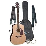 Carlo Robelli BW410N Acoustic Guitar Package