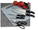 Kitchen & Housewares : 5 Pc Cutlery Set with Cutboard