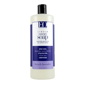 EO Hand Soap, Refill Size, French Lavender, 32-Ounce Bottles (Pack of 2)