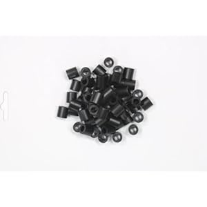 【クリックで詳細表示】パーラービーズ 単色 くろ K15018