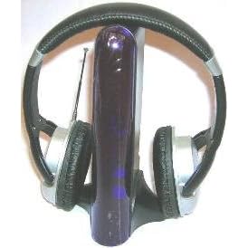 FM HI FI Wireless Headphones, Super Bass 4 in 1 Cordless