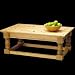 Coffee Tables Country Pine Pine, Vintage Coffee Ta