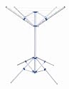 4 Arm Portable Aluminium Rotary Airer Indoor/Outdoor 25M