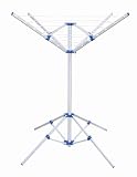 Review Blackspur  / 4 Arm Portable Aluminium Rotary Airer Indoor/Outdoor 25M