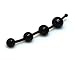 Black Jelly Thai Anal Beads