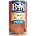 B&M Brown Bread Plain 16 oz. - 6 Unit Pack