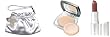 RAMY Pure Radiance Pressed Powder , Smile Lipstick, & Silver Bag Gift Set