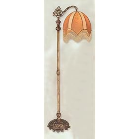 Antique Brass Floor Lamp