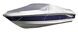 Classic Accessories Silver-Tech Polyester Boat Cover (Silver, Fits 17-19' Length, Beam Width to 102)