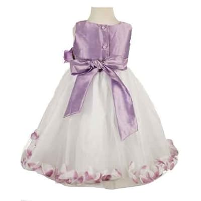 LITO Childrens Special Occasion LILAC Wedding Flower Girls Dress 2T-12