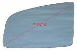 00-01 CADILLAC CATERA MIRROR GLASS LH (DRIVER SIDE), 7-3/16