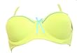 Mamia Half Cup Multifunctional And Adjustable Padded Underwire Bra With Lace Trim