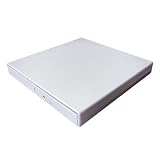 itan ネットブック/ノートパソコン用ポータブルCD-ROMドライブ 楽ドラCD ホワイト ITN-CDR100Wの画像
