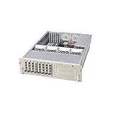 SUPERMICRO SC832T-550 e.ATX Beige 3U RM Chassis 550W EPS12V FDD 8 SATA FDD System Cabinet