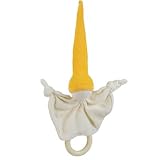 Organic Rattle Ring Zmooz Yellow