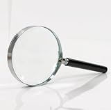 Lupe, Leselupe, 2-fach, Durchmesser 72mm, Glas