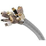Monster CIT LGY-50 Large Diameter Gray Cable-It Wire Management System (50 feet)