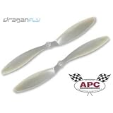 APC 12x3.8SFP Slow Flyer Counter Rotating Pair Electric RC Airplane + Heli Composite...