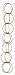 Good Directions 464P-6 Double Link Rain Chain, Polished Copper with Gutter Installation Clip