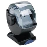 Rolodex 66871 Rolodex Covered Swivel Base Rotary File, 500 2-1/4x4 Cards, 24 Guides, BK/SKE