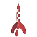 15 CM RESIN ROCKET FROM THE MYTHICAL IMAGES TINTIN COLLECTIBLE SERIESIMAGE