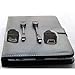 iRulu Artificial Leather Case & USB Keyboard for 7 inch 16:9 Android Tablet pc with 2 USB adapter cable