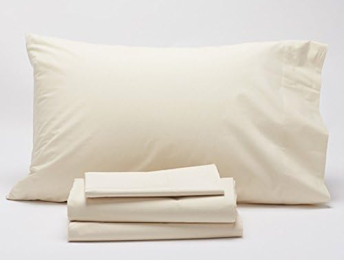 Coyuchi Organic Cotton Sateen Sheet Set (Cal King, Natural)