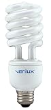 Verilux CFS26VLX 26 Watt Compact Spiral Global Cooling Natural Spectrum Fluorescent Bulbs, 2 Pack