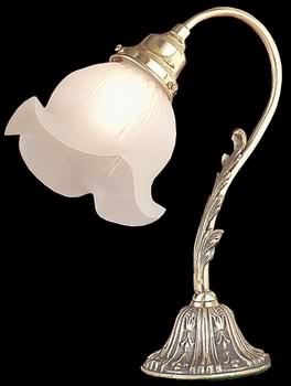 antique brass table lamp base