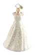 Christopher Radko Glass Beautiful Bride Wedding Dress Christmas Ornament 1015317