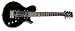 Dean Playmate EVO Junior 3/4 Size Solid Body Electric Guitar Classic Black