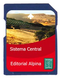 Satmap GPS System Karte Iberisches Scheidegebirge (Sistema Central)