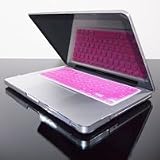 TopCase PINK Keyboard Silicone Cover Skin for Macbook 13" Unibody / Macbook Pro 13" 15" 17" + Free TopCase® Mouse Pad