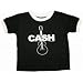 JOHNNY CASH - Guitar - Black / White Toddler T-shirt