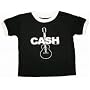JOHNNY CASH - Guitar - Black / White Toddler T-shirt