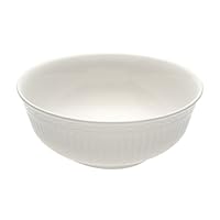 Mikasa Italian Countryside Round White Stoneware Serving Bowl