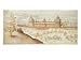 Elizabeth I's Procession Arriving at Nonesuch Palace Art Giclee Poster Print by Joris Hoefnagel, 24x18 Image