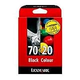 Lexmark No.70 + No.20 Tintenpatrone schwarz/farbig