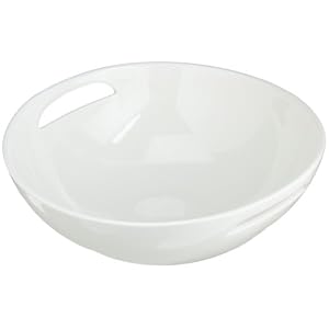 10 Strawberry Street Whittier 16-Inch Handle Bowl, White by 10 Strawberry Street
