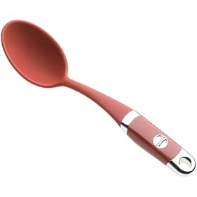 Click here to buy KitchenAid Silicone Basting Spoon, Red by KitchenAid.