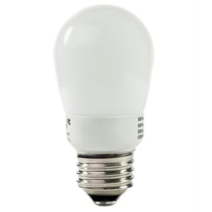 Shatter Resistant- 14 Watt CFL Light Bulb - 60 W Equal - A Shape - Cool White 4100K - ArmorLite by ClearLite AB-CAM14BW-1N