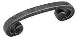 Amerock Swirl'z Spiral 3-Inch Pull, Dark Wrought Iron #BP9337-WID
