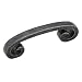 Amerock BP9337-WID Swirl'z Spiral 3-Inch Pull, Dark Wrought Iron